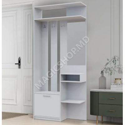 Antreu Riviera nympho alb / stejar